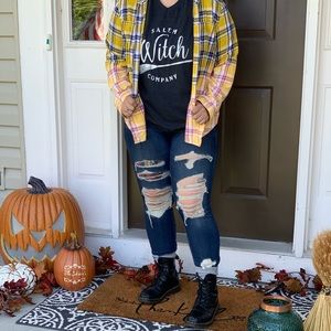 ✨New Listing✨ Old Navy Vintage Bleached flannel!